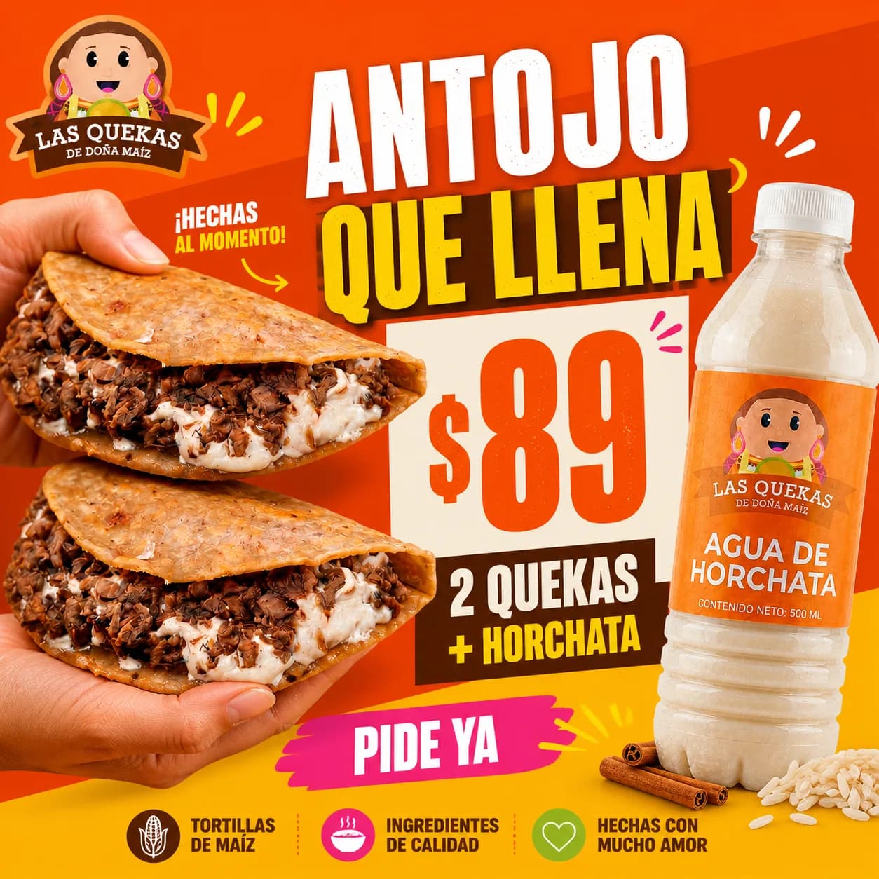 DE ARRACHERA 100%